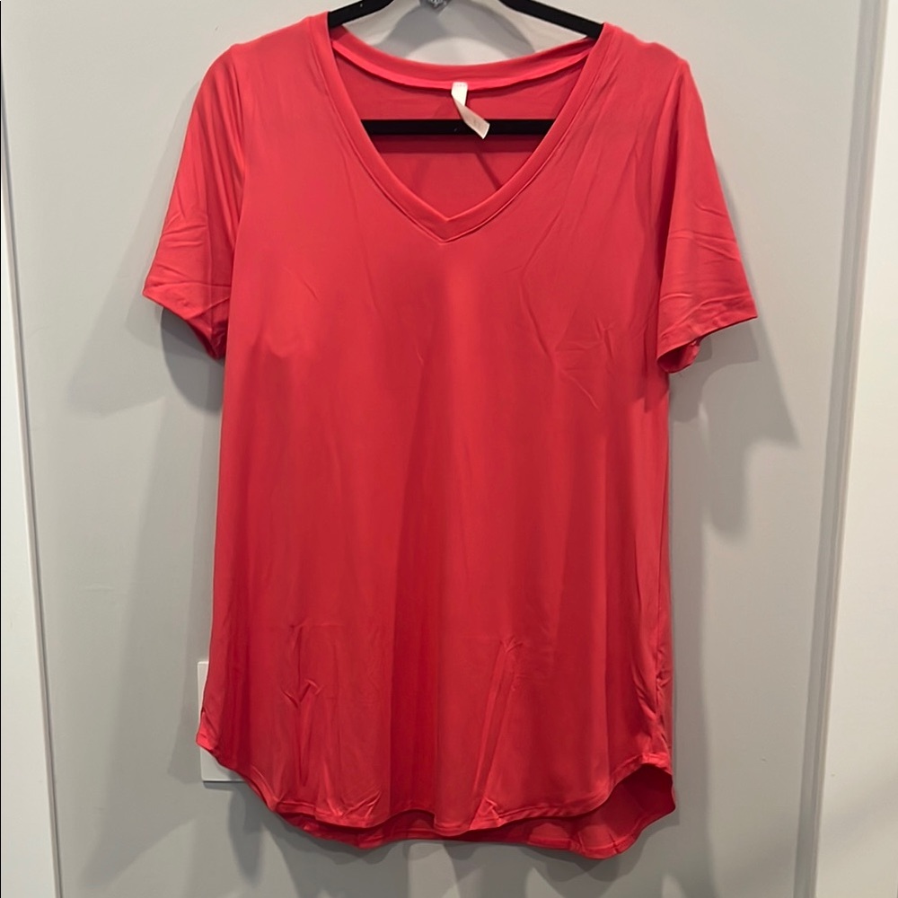 Pink Relaxed Short Sleeve Tee
